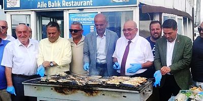 5 Bin kişiye Balık ekmek Marina Esnaflarından