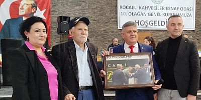 96 Yaşındaki kahveciye Büyükakından vefa