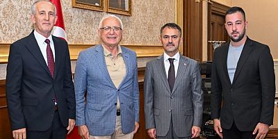 Abhaz Derneği heyetinin Vali Aktaş ziyareti