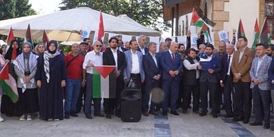 AGD Kocaeli'den Filistine destek basın açıklaması