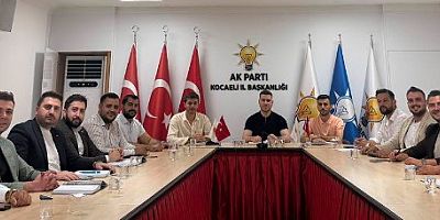 AK Genç Doğan Orak İlçe Gençlik kolu Başkanlarıyla