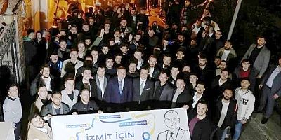 AK Genç Mahalle Başkanları Muharrem Tutuş'la ' Her zaman Yanındayız'