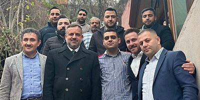 AK Genç Vedat Karahanı Dokuzlar askere uğurladı