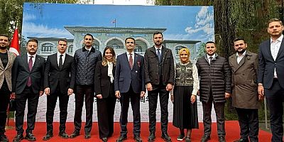 AK Gençlerin Başkanı Doğan Orak AK Parti Çin heyetinde