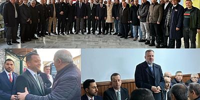 AK İzmit Adayı Muharem Tutuş, Dokuzlarla Alikahya Merkez Camiide