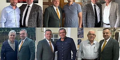 AK İzmit'in Başkanı Halil Dokuzlar'dan eski başkanlara Vefa ziyaretleri