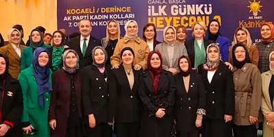 AK Kadın Derincede yeni Başkan Gülay Arslan