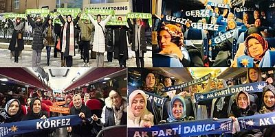 AK Kadın Kocaeli Başkan Yasemin Özdemir'in öncülüğünde Ankara'da