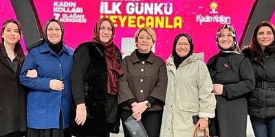 AK Kadın Kocaeli Özdemir'le kongreye damgasını vurdu