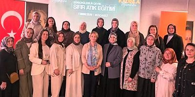 AK Kadın Kocaelide Sıfır Atık Eğitimi programı
