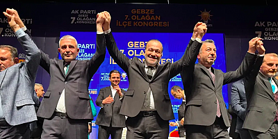 AK Parti Gebze Kongresi Recep Kaya 292 oyla başkan