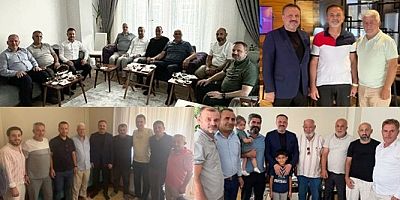AK Parti İzmit İlçe Başkanı Halil Dokuzlardan Hacdan dönenlere ziyaret