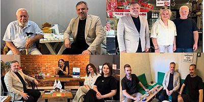 AK Parti İzmit İlçe Bakanı Halil Dokuzlar izmitte saha ziyaretlerinde