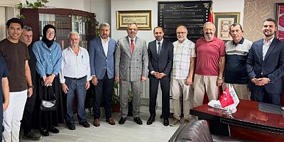 AK İzmit Halil Dokuzların, İzmit Müftüsü Abdullah Söylemez ziyareti