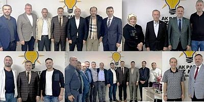 AK İzmit'in Halil Başkanına AK Teşkilat ,STK'lar ve Paşalılardan ziyaret