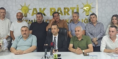 AK Parti İzmit'te Tutuş'tan Başkan Adaylığı istifası
