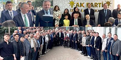 AK Parti İzmitin Başkanı Dokuzlar Bayramlaşmada Talus ve Büyükakın'la