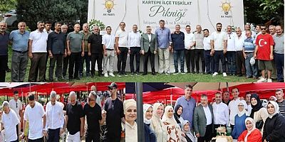 AK Parti Kartepe İlçenin Teşkilat Pikniğinde AK Gönüllere birlik mesajları