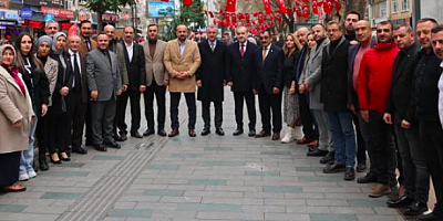 AK Parti-MHP Kocaeli'den MHP İzmit İlçe Başkanlığına ittifak ziyareti