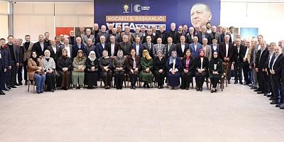 AK Partide ‘Vefa’ buluşması: Kocaeli’den Türkiye’ye örnek istişare hamlesi