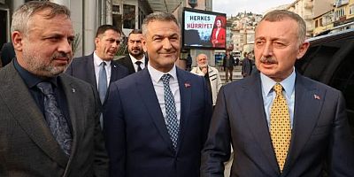 AK Partili Büyükakın ve Dokuzların Obuz'a makam ziyareti