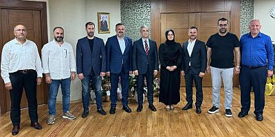 AK Partili Dokuzlardan Genel Sekretere ziyaret