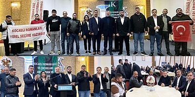 AK Partili Halil Dokuzlar Kocaeli Roman Aile ve Çocukları Derneğiyle..