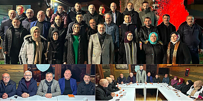 AK Partili Halil Dokuzlar Turgut ve Orhan Mahalle Başkanlarıyla buluştu