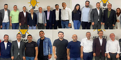 AK Partili Muharrem Tutuş'a Vatandaşlardan Hayırlı Olsun ziyaretleri