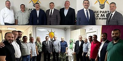 Veysal Tipioğlu, Mehmet Ceran, Mehmet Ellibeş, Halil Dokuzlar ziyaretinde