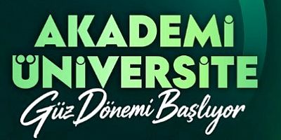 Akademi Üniversitede güz dönemi için hazırlıkları