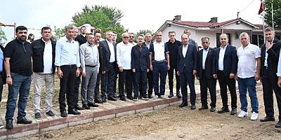 Aktaş Arpalıkihsaniye köy hayrı Mevlidine katıldı
