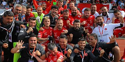 Ampute Milli Takımımız 3ncü kez Avrupa şampiyonu