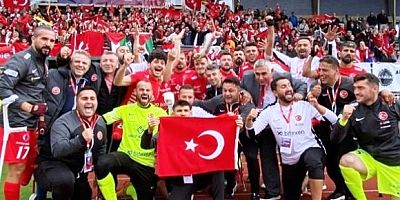 Ampute Türk Milli Takımı Almanya'yı 11-0 yendi