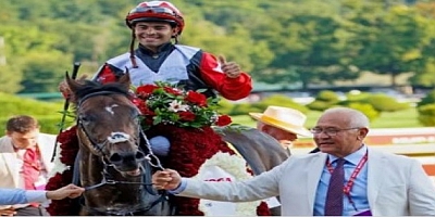 Aracı'nın erkek tayı Glacius G1 Saratoga Derby kazandı