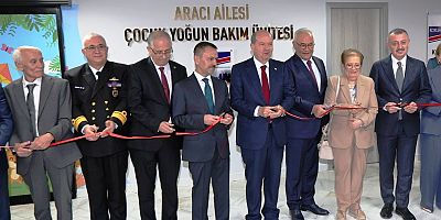 Aracı ailesinden Türkiye’nin en gelişmiş çocuk yoğun bakım ünitesine  açılış
