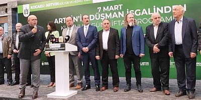 Artvinli  STKLAR KAV iftarında Alaaddin Sarıdan 