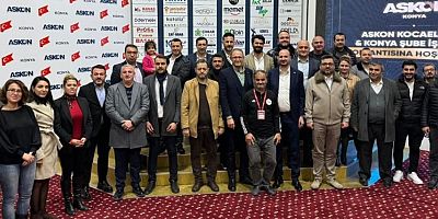 ASKON Kocaeli ve Konya Şubeleri işbirliği toplantısı