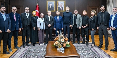 ASRİAD Yeni yönetiminin Vali Aktaş ziyareti