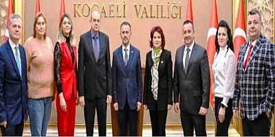 BAL-GÖÇ yeni yönetimi Vali Aktaşı ziyaret etti