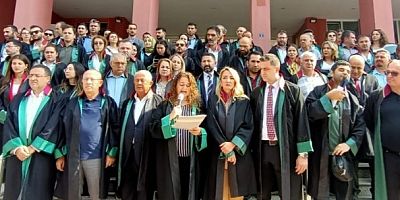Barodan Avukatlara şiddete  ortak eylem