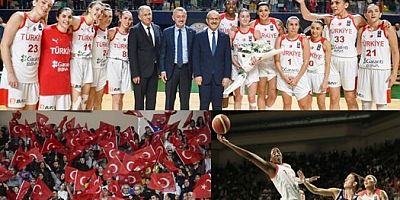 Basket Kadın Milliler Tribünlerin çoskusuyla Slovakya'yı yendi:75-40