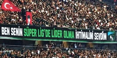 “Ben senin Süper Ligde lider olma ihtimalini sevdim.