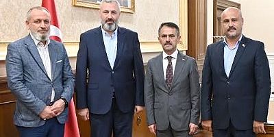 Beşir Derneği heyetinden Vali Aktaş ziyareti