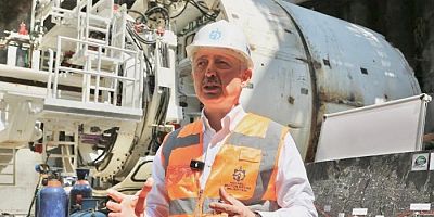 Büyükakın, Körfezray Metrosunda tünelleri kazacak dev köstebeklerle