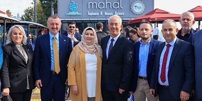 Büyükakın, Balkanlı Yerel Yönetimler heyetini ağırladı