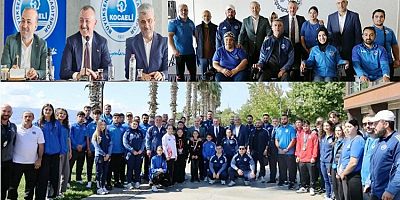 Büyükakın'dan Kağıtsporlu sporculara mesaj 'Biz her zaman yanınızdayız”