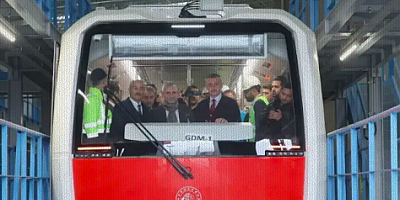 Büyükakın Gebze-Darıca OSB metro test sürüşünde