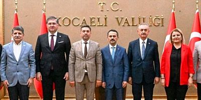 CHP Kocaeli'nin tam kadro Vali Aktaş ziyareti