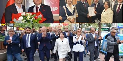 CHP Kocaelide Arcan mazbatasını aldı partiye yürüdü koltuğu devraldı
